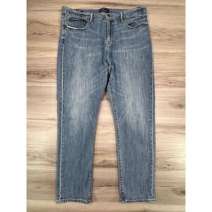 Lucky Brand 410 Athletic‎ Fit Jeans Mens 40x32 Medium Wash Candiani Denim 
Blue